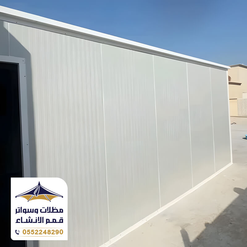 غرفة ساندوتش بانل بعزل حراري ومائي وعزل للصوت غرف ملاحق