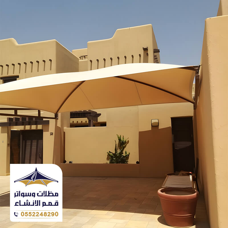 مظلات سيارات 2026 حديثة بالرياض