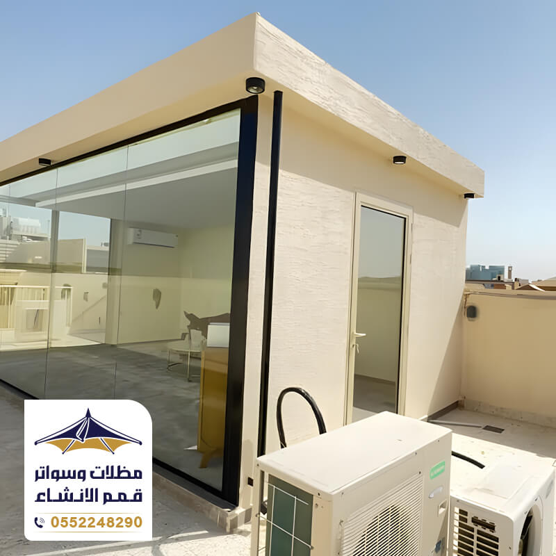 تركيب مجلس خارجي بعزل حراري