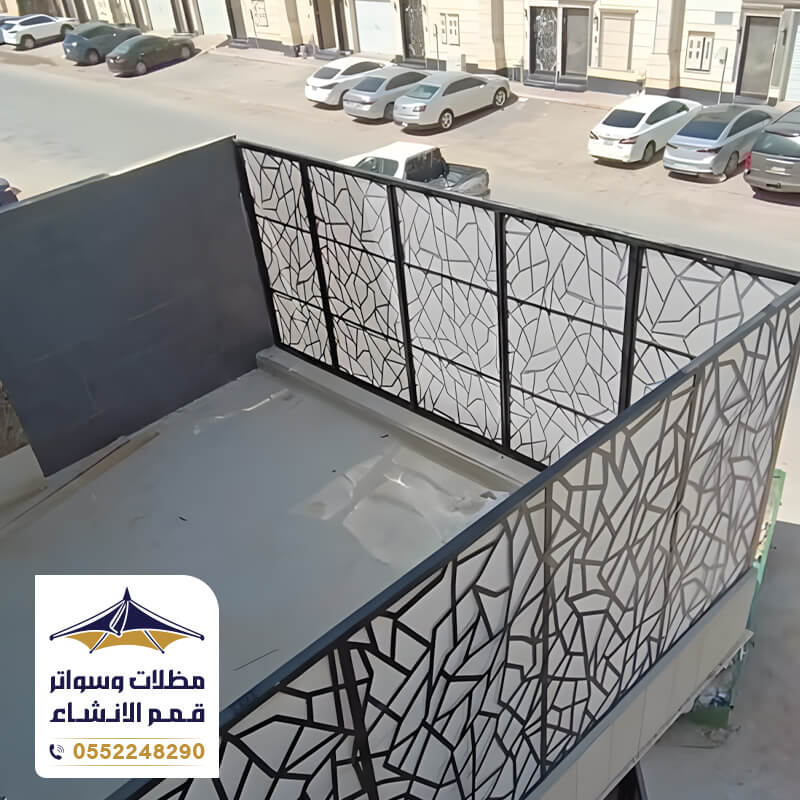 تنفيذ سواتر بلكونات مع لكسان