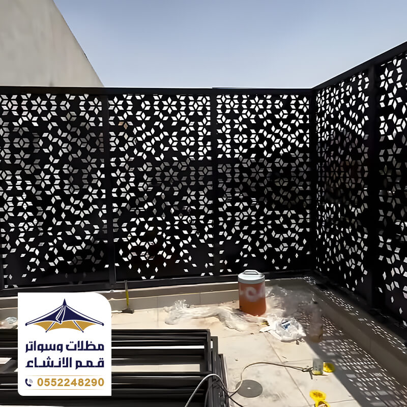 سواتر بلكونات قص ليزر