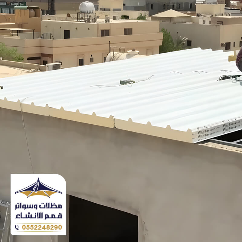 تركيب سقف ساندوتش بانل الرياض