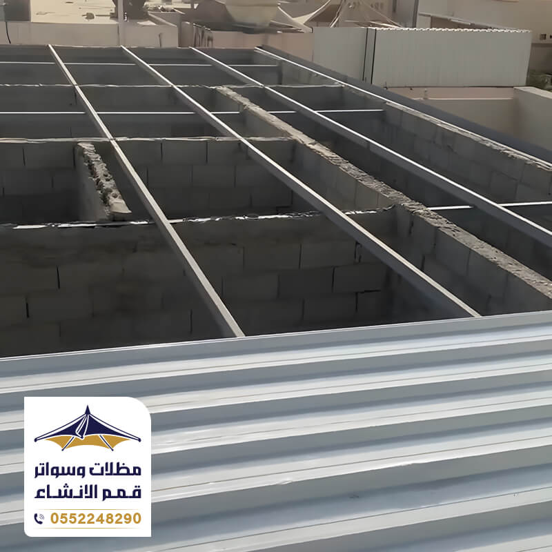 سقف ساندوتش بانل بديل الخرسانة